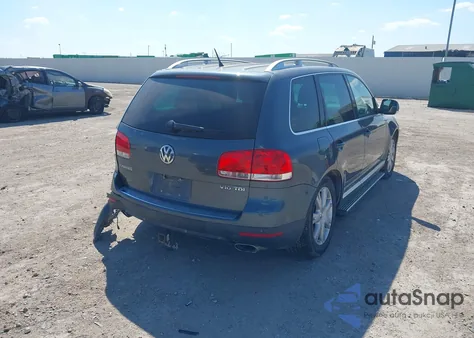 2007 Volkswagen Touareg V10 Tdi z USA, uszkodzony, nr VIN WVGPT77L07D009648